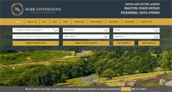 Desktop Screenshot of markstephensons.co.uk